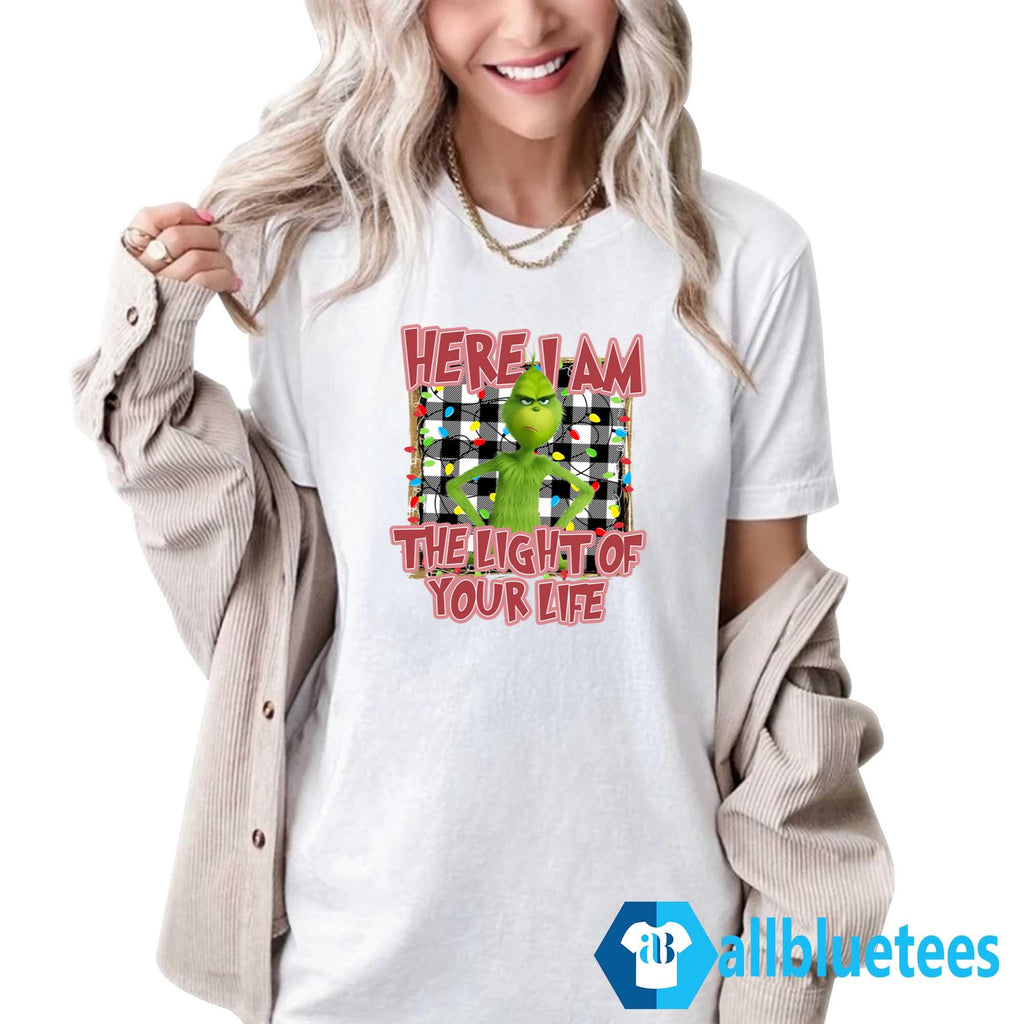 Here I Am The Light Of Your Life Christmas Shirt