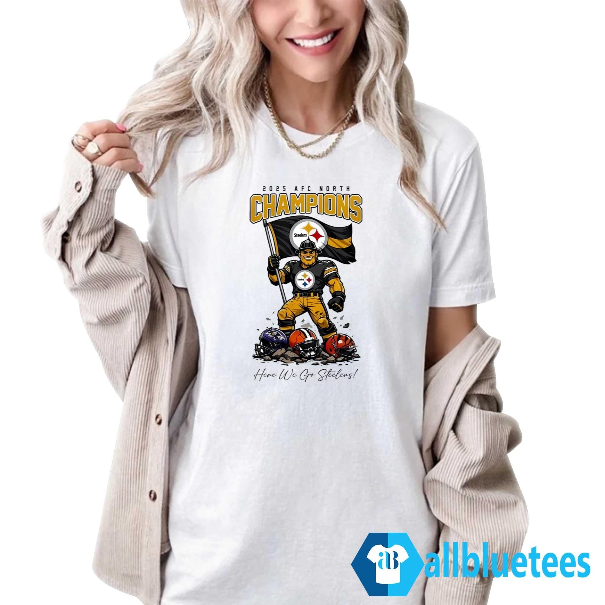 Here We Go Steelers Shirt