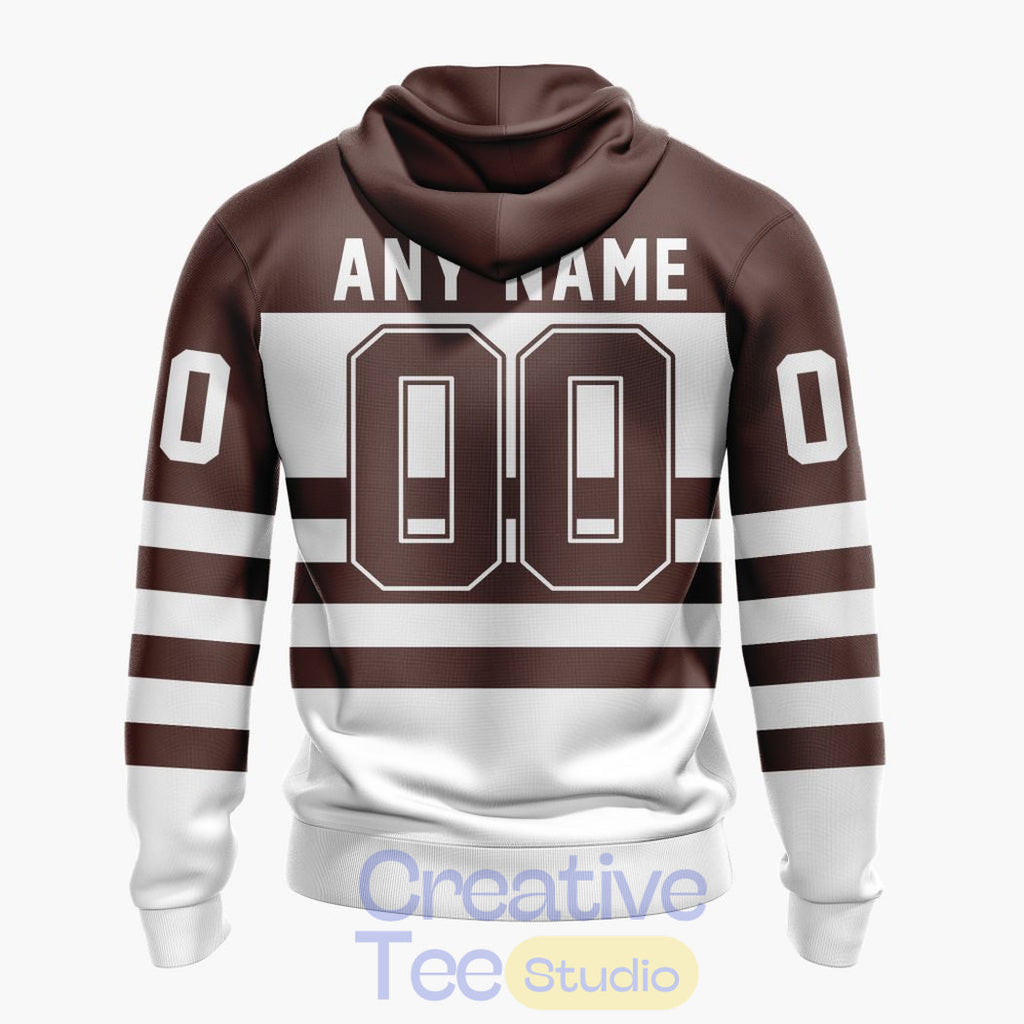 Hershey Bears Throwback Design Custom Hoodie