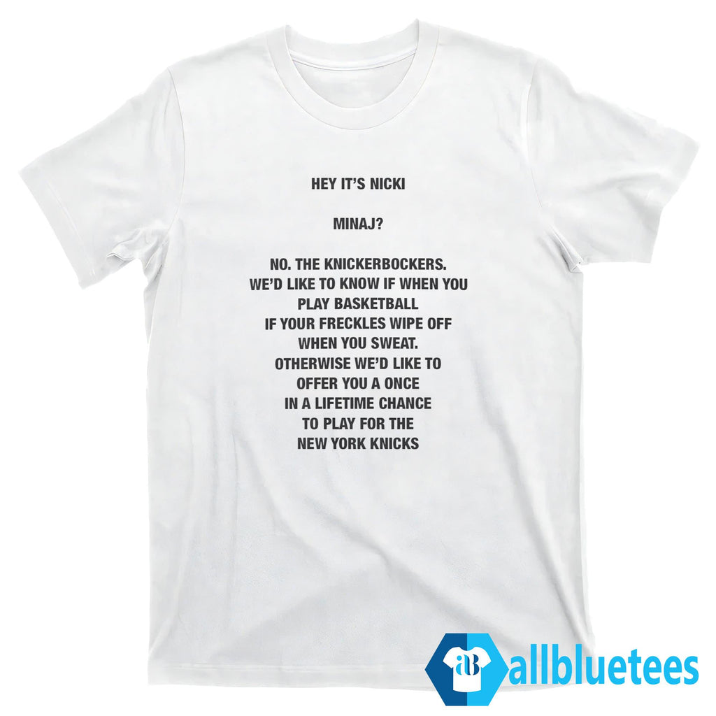 Hey It’s Nicki Shirt