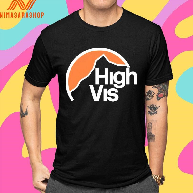 High Vis Mountain Logo Shirts