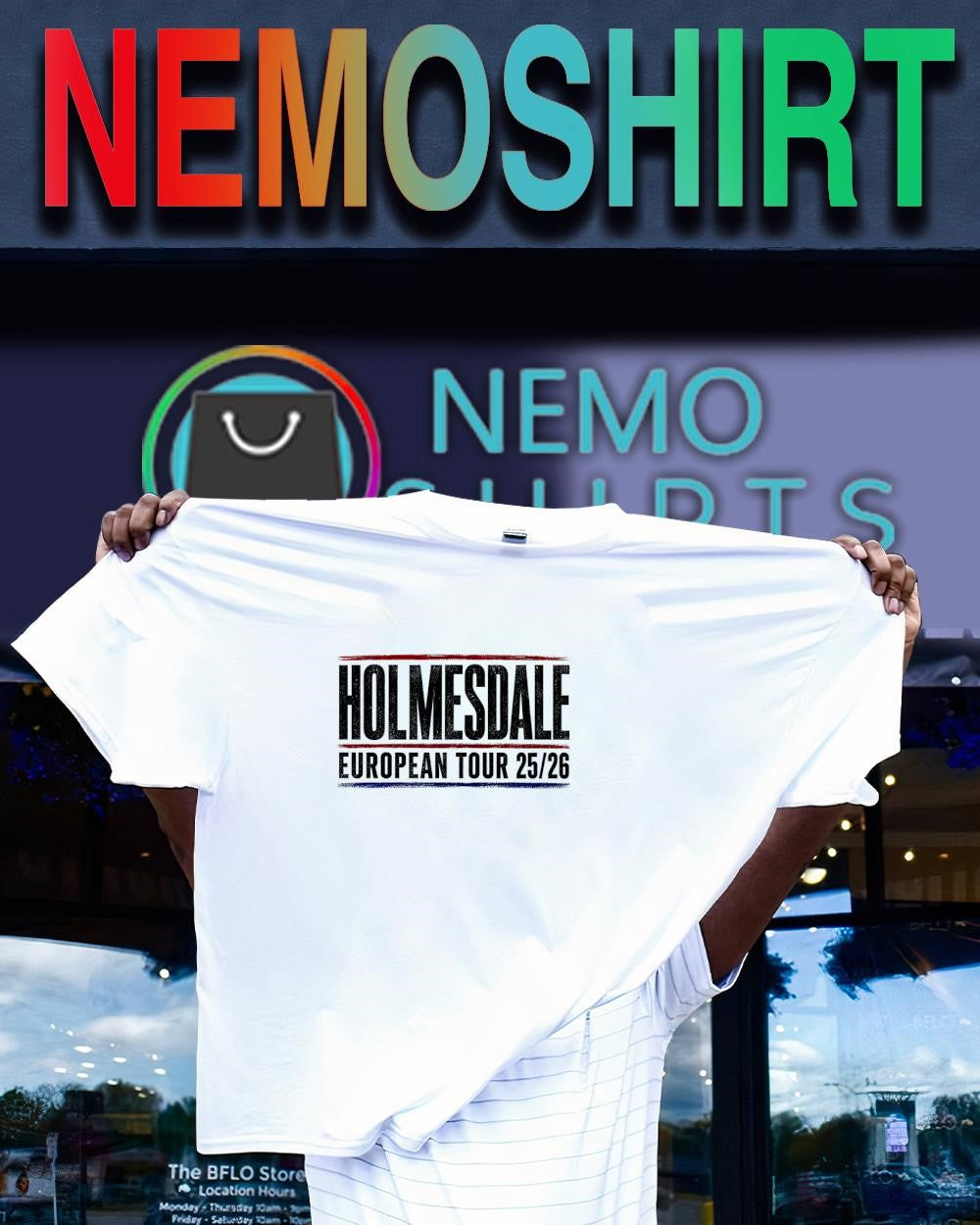 Holmesdale European Tour 25-26 shirt