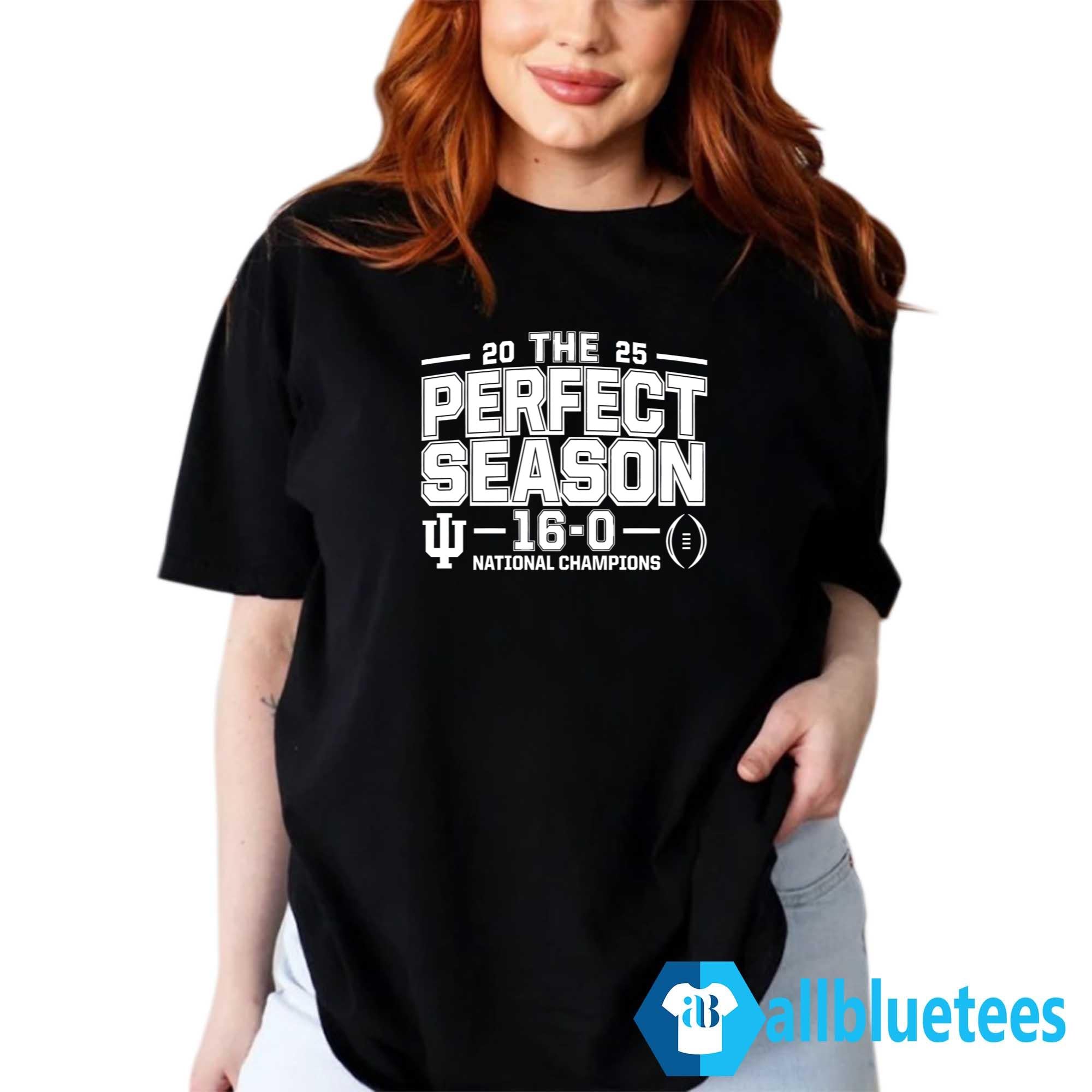 Hoosiers 2025 The Perfect Season Shirt