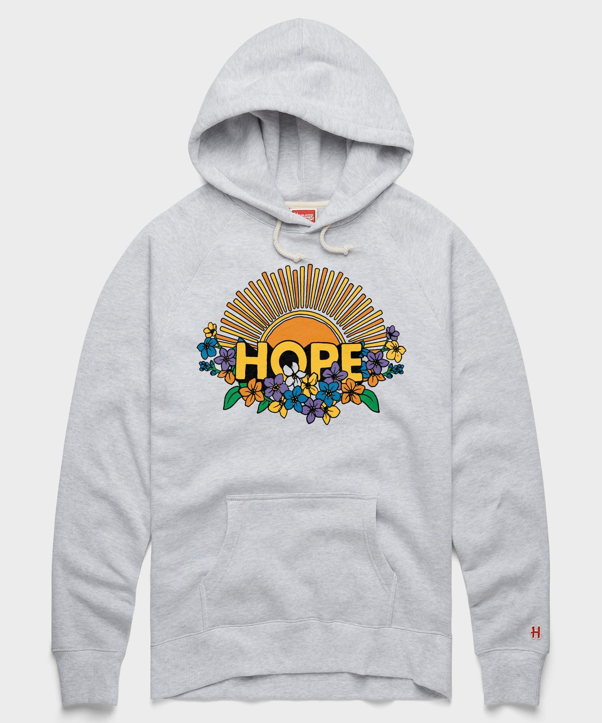 Hope Sun And Flowers Hoodie