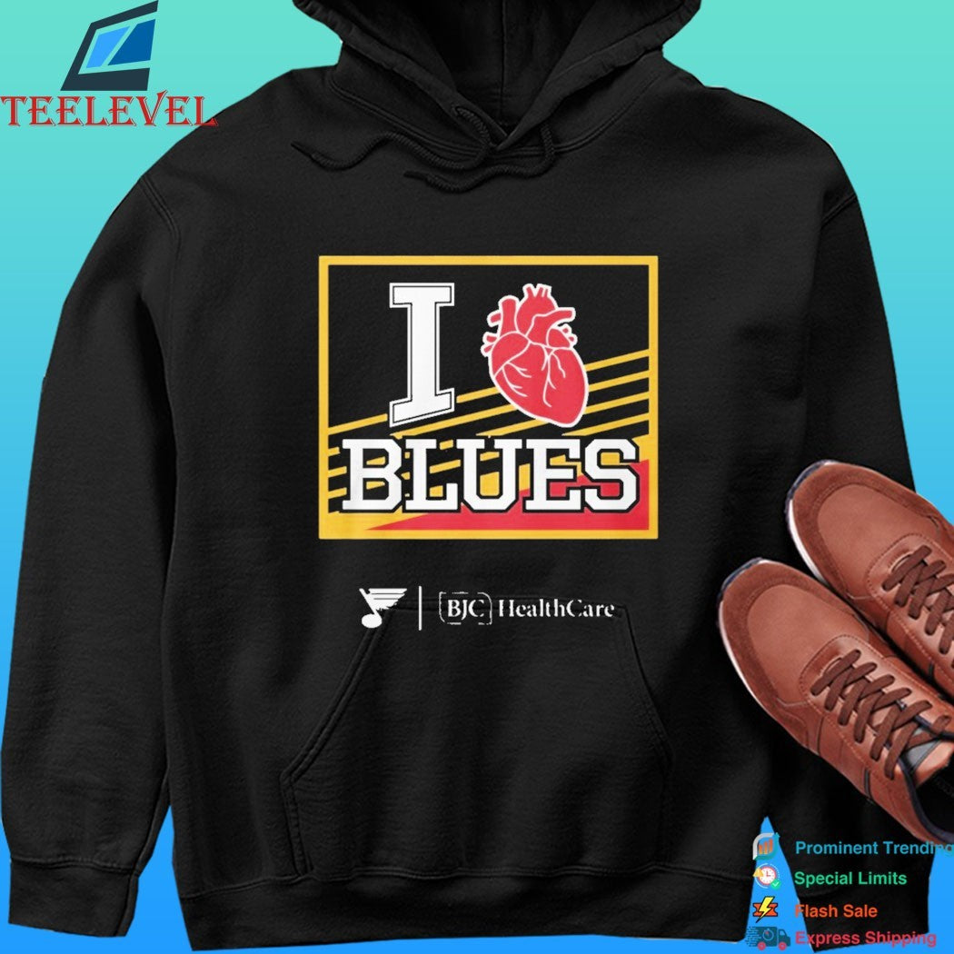 2025 Bjc Healthcare I Heart Blues Shirt
