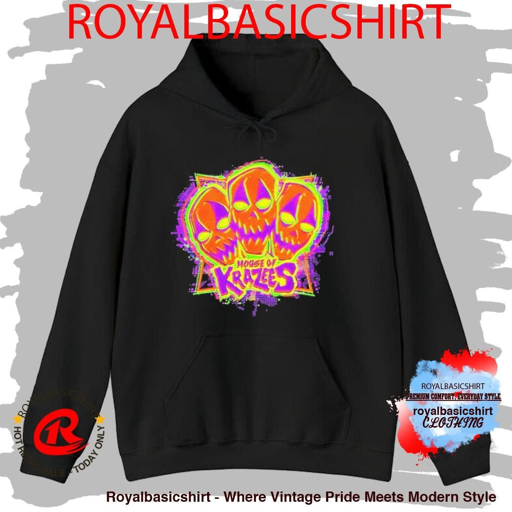 House Of Krazees Neon Masks Shirt