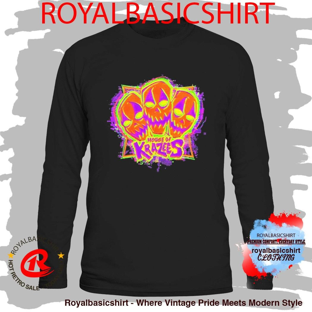 House Of Krazees Neon Masks Shirt