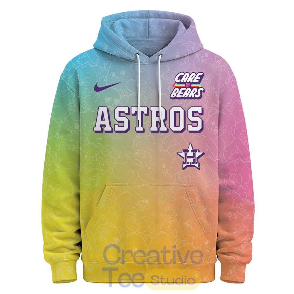 Houston Astros Care Bears Night Special Hoodie