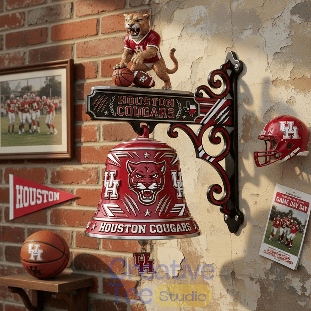 Houston Cougars Premium Wall Bell