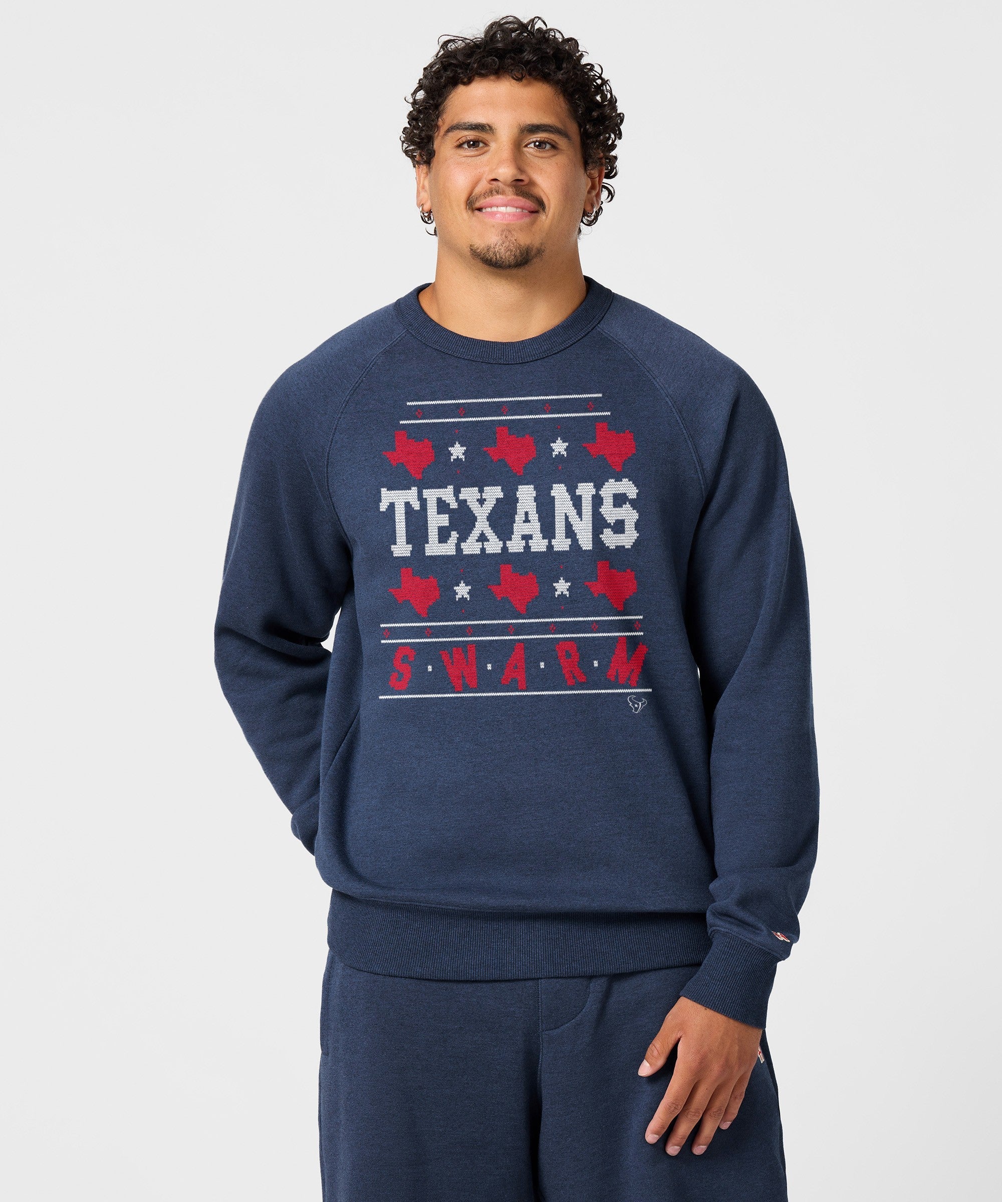 Houston Texans Holiday Crewneck