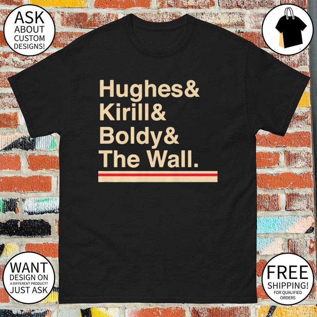 Hughes & Kirill & Boldy & The Wall Minnesota Wild Hockey Play-off NHL 2026 shirt