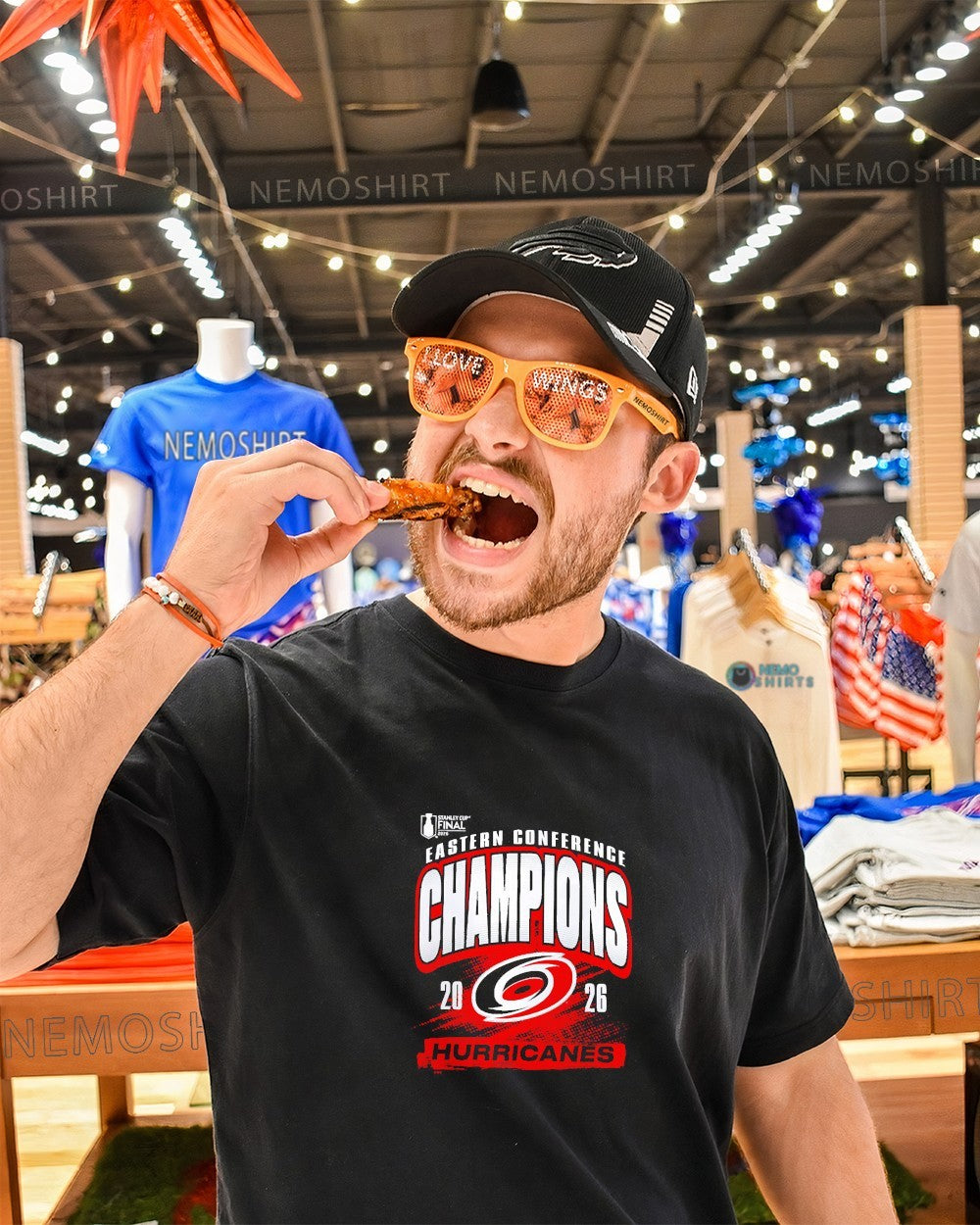 Hurricanes 2026 Stanley Cup Final Eastern Conference champions shirt