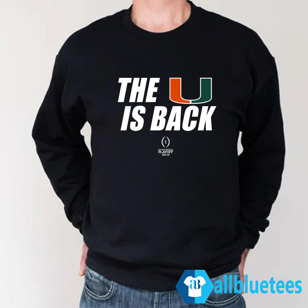 Hurricanes The U Is Back Shirt
