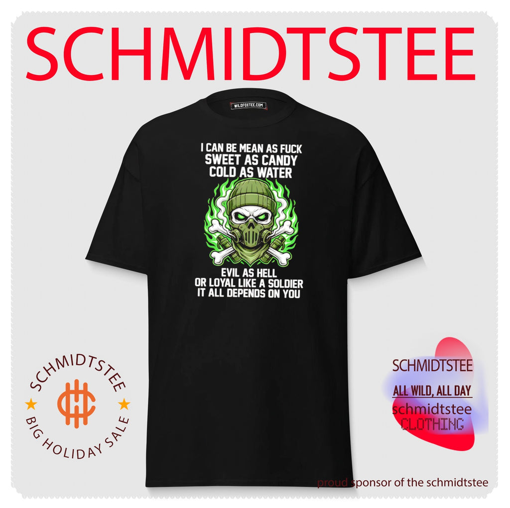 I Can Be Mean as Fuck Sweet as Candy Skull shirt