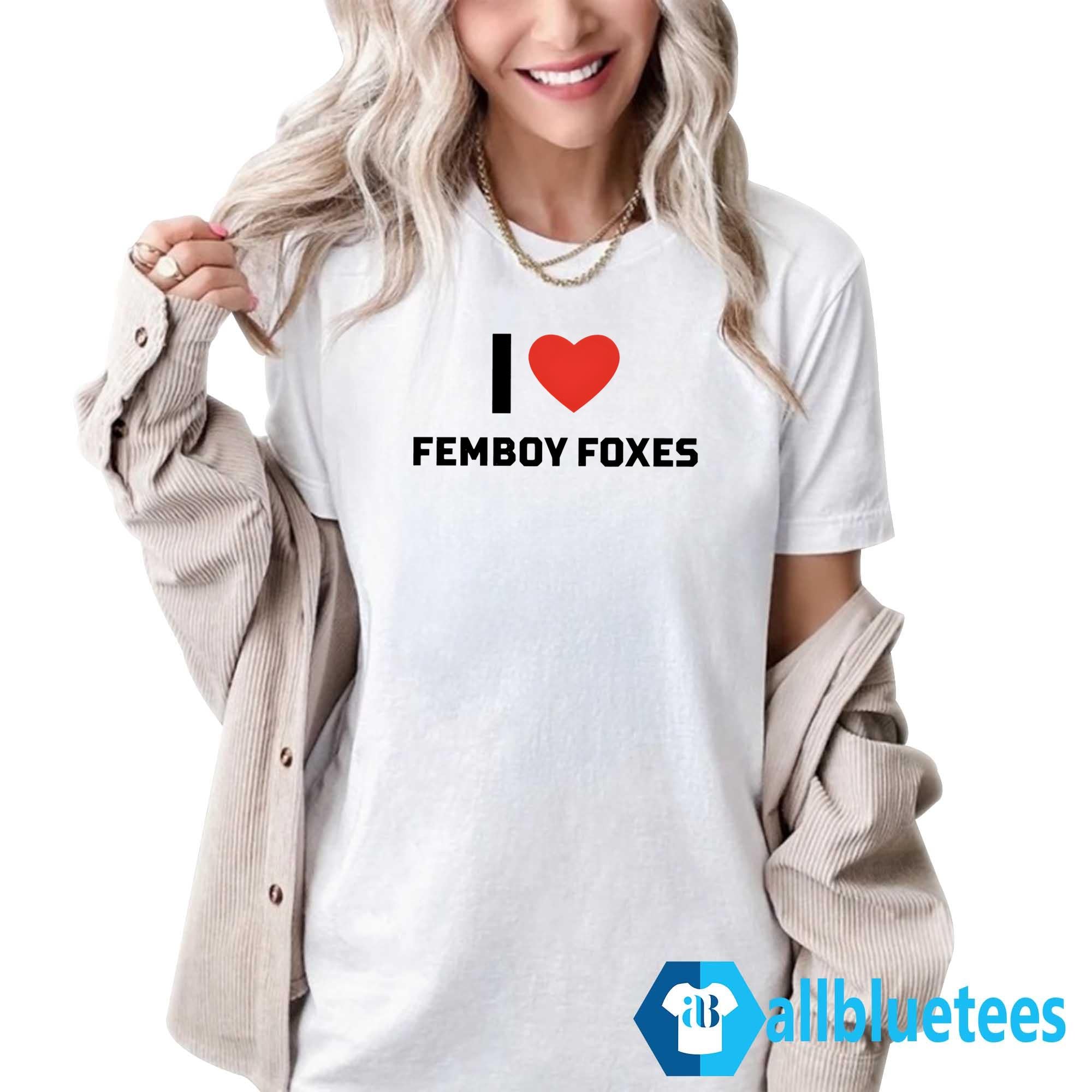 I Heart Femboy Foxes Shirt
