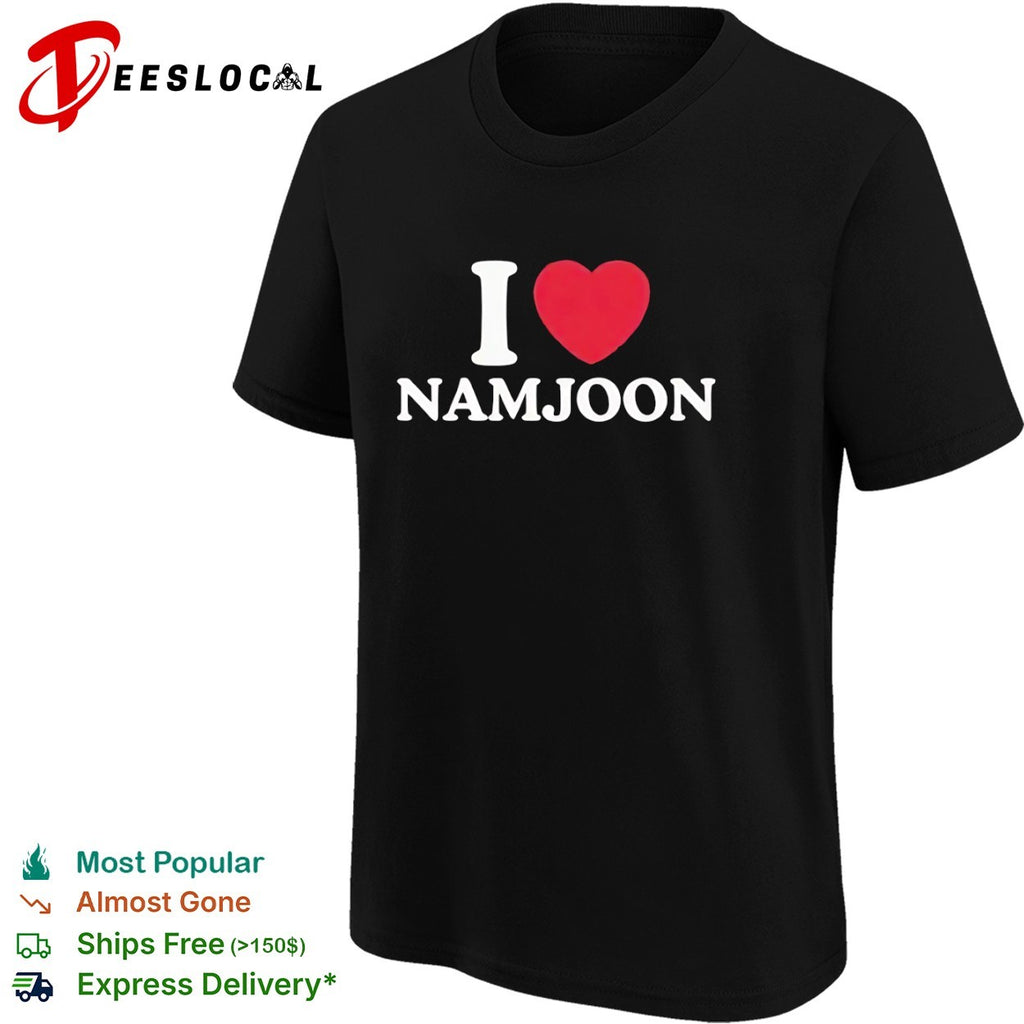 I Heart Namjoon BTS shirt