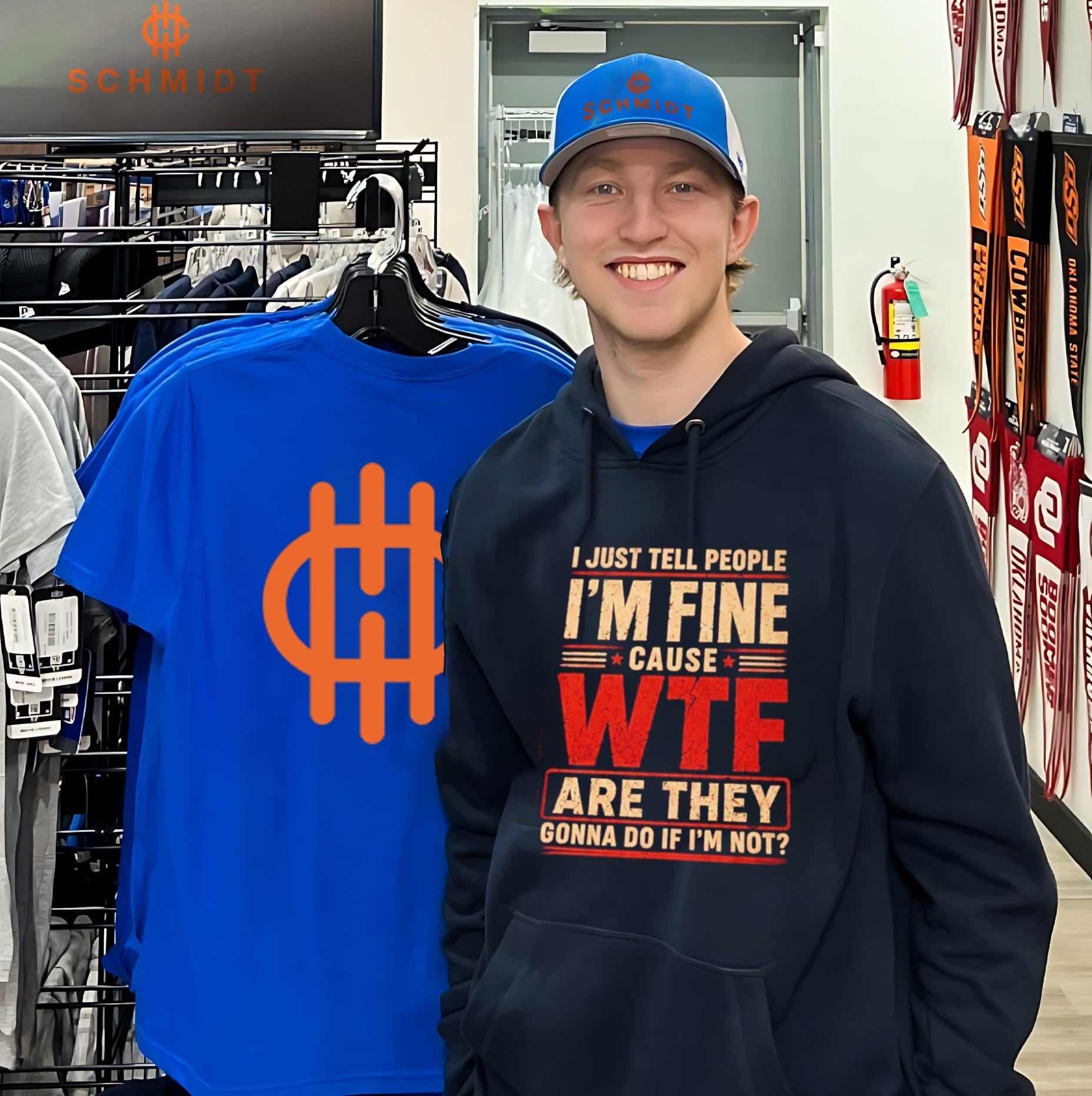 I Just Tell People I’m Fine Cause WTF Are They Gonna Do If I’m Not shirt