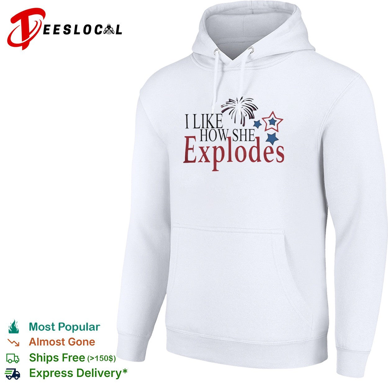 I Like How She Explodes shirt