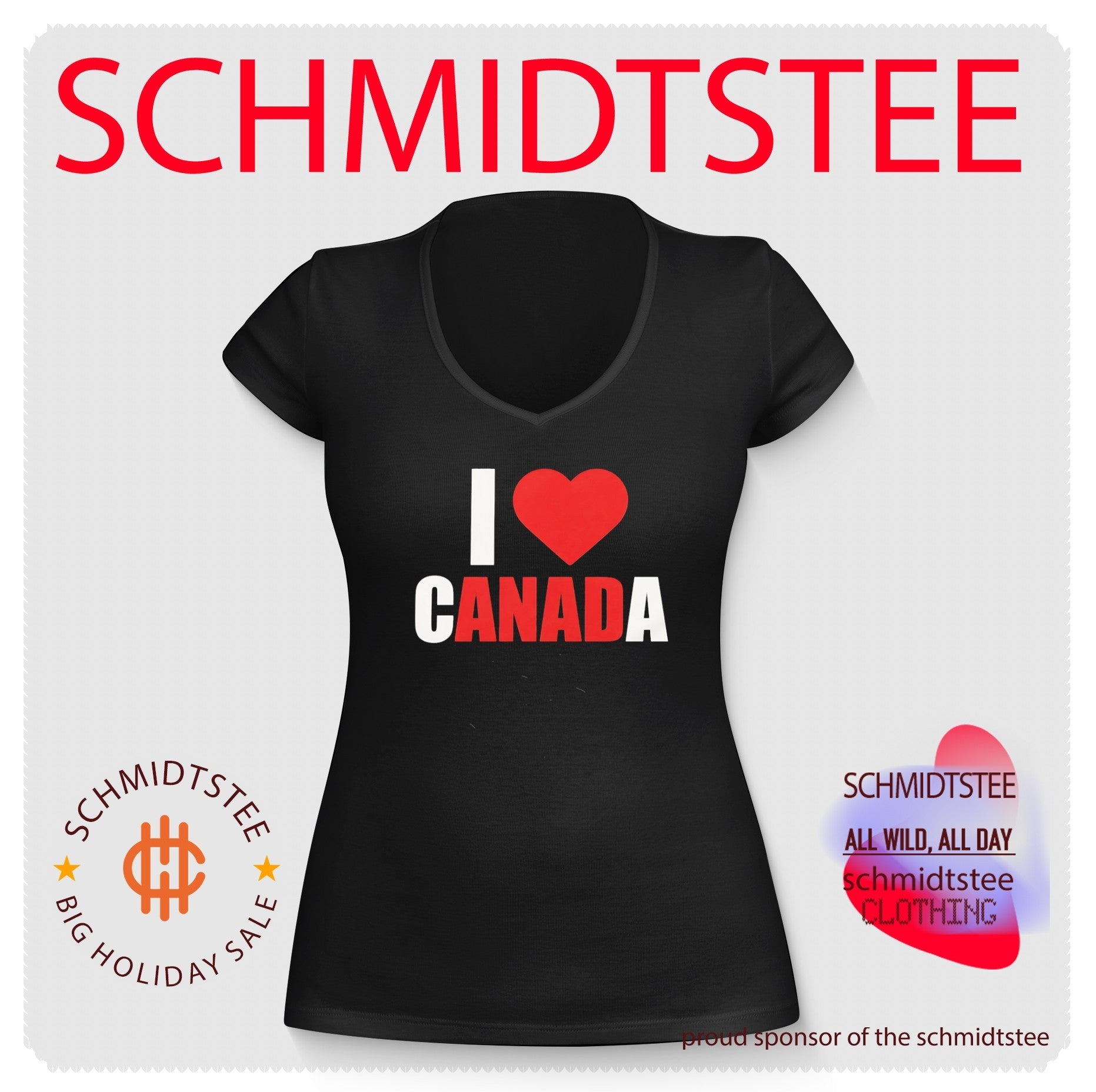 I Love Canada World Cup 2026 Shirt