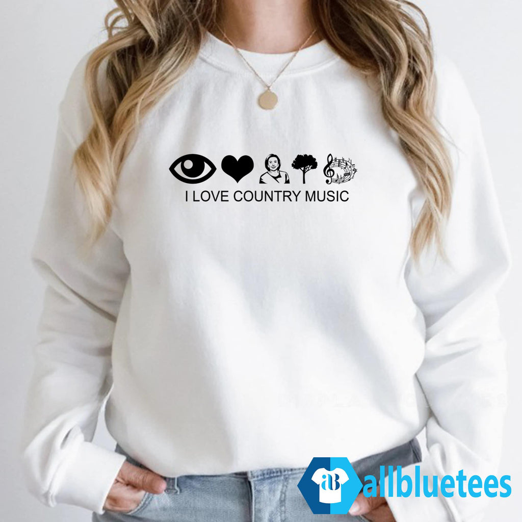 I Love Country Music Shirt