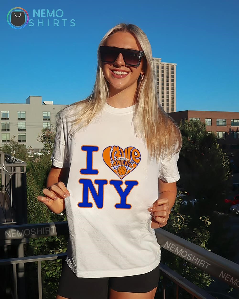 I Love NY New York Knicks basketball shirt