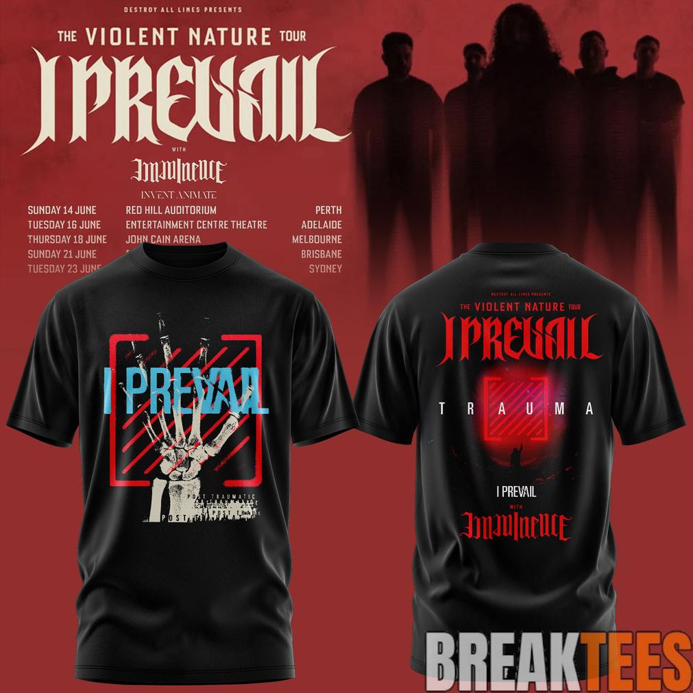 I PREVAIL The Violent Nature Tour Tee