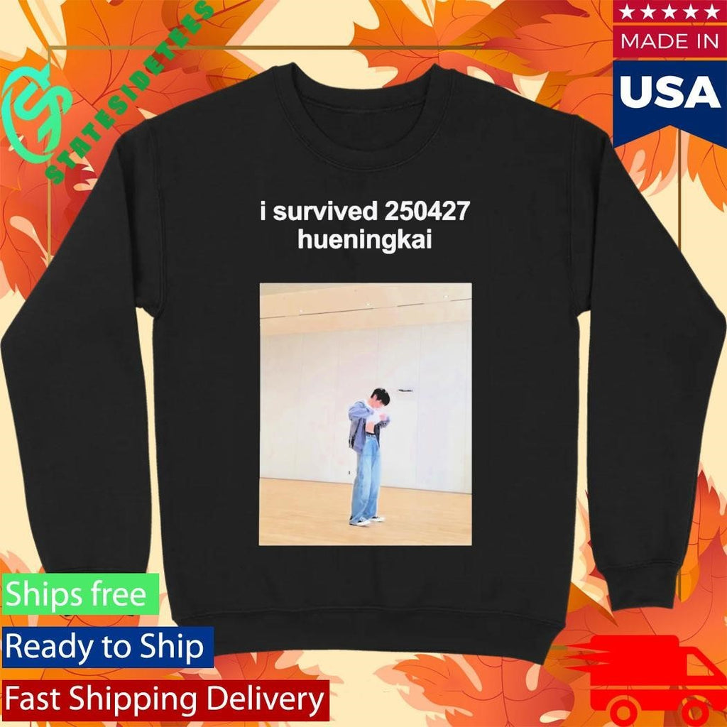 I Survived 250427 Hueningkai Shirt