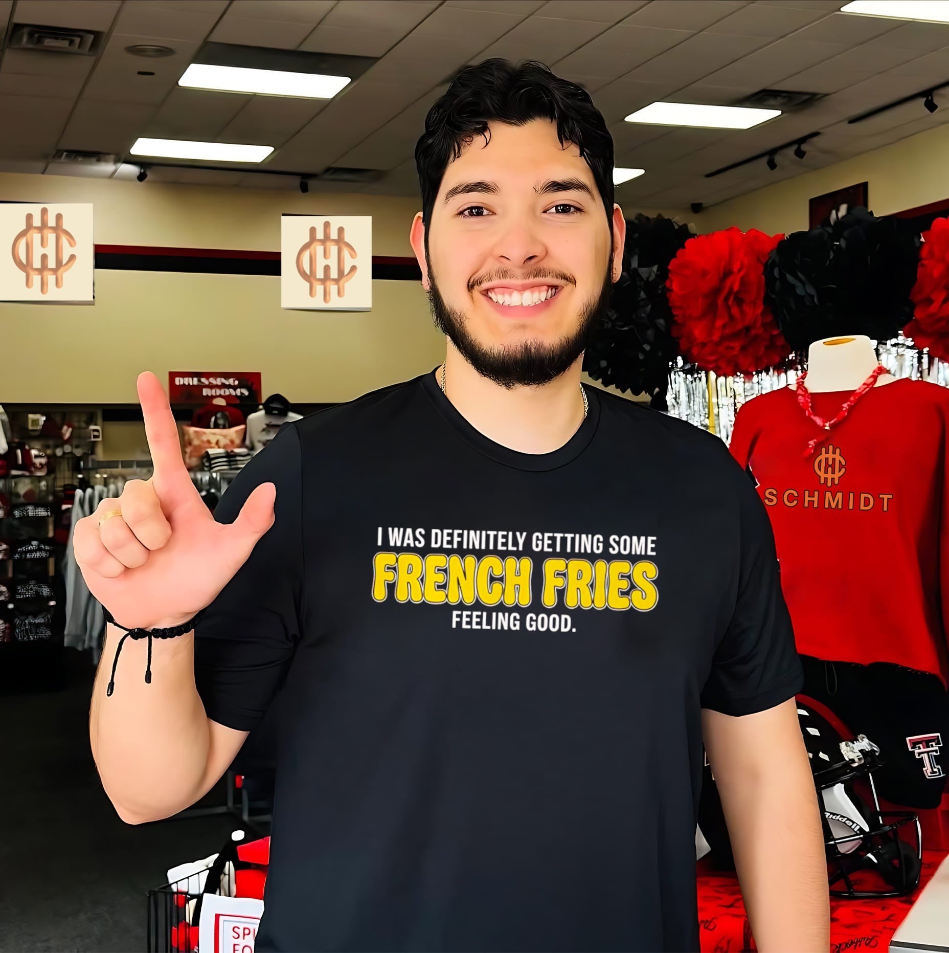 I Was Definitely Getting Some French Fries Feeling Good shirt
