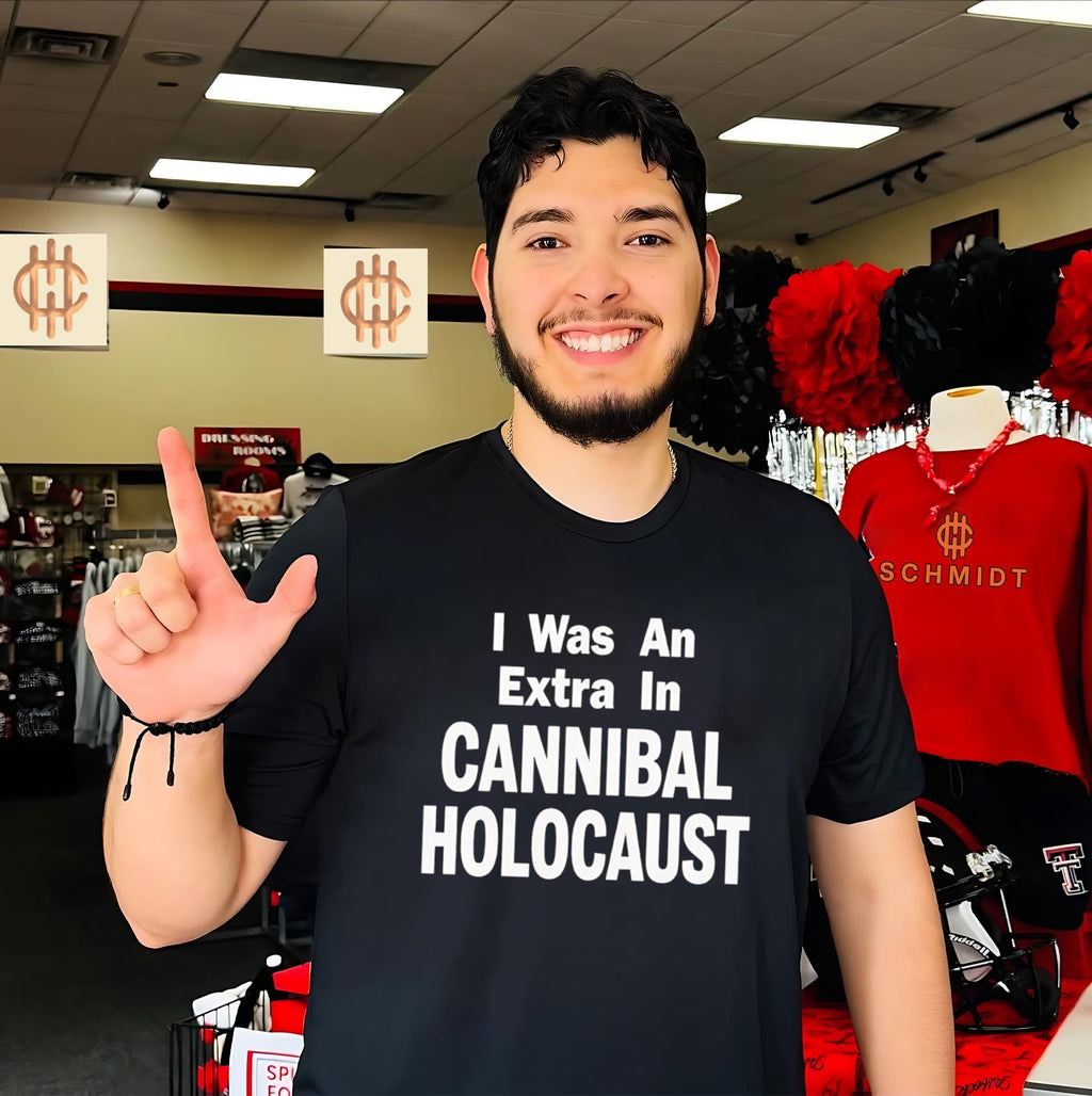 I Was an Extra in Cannibal Holocaust Ruggero Deodato shirt