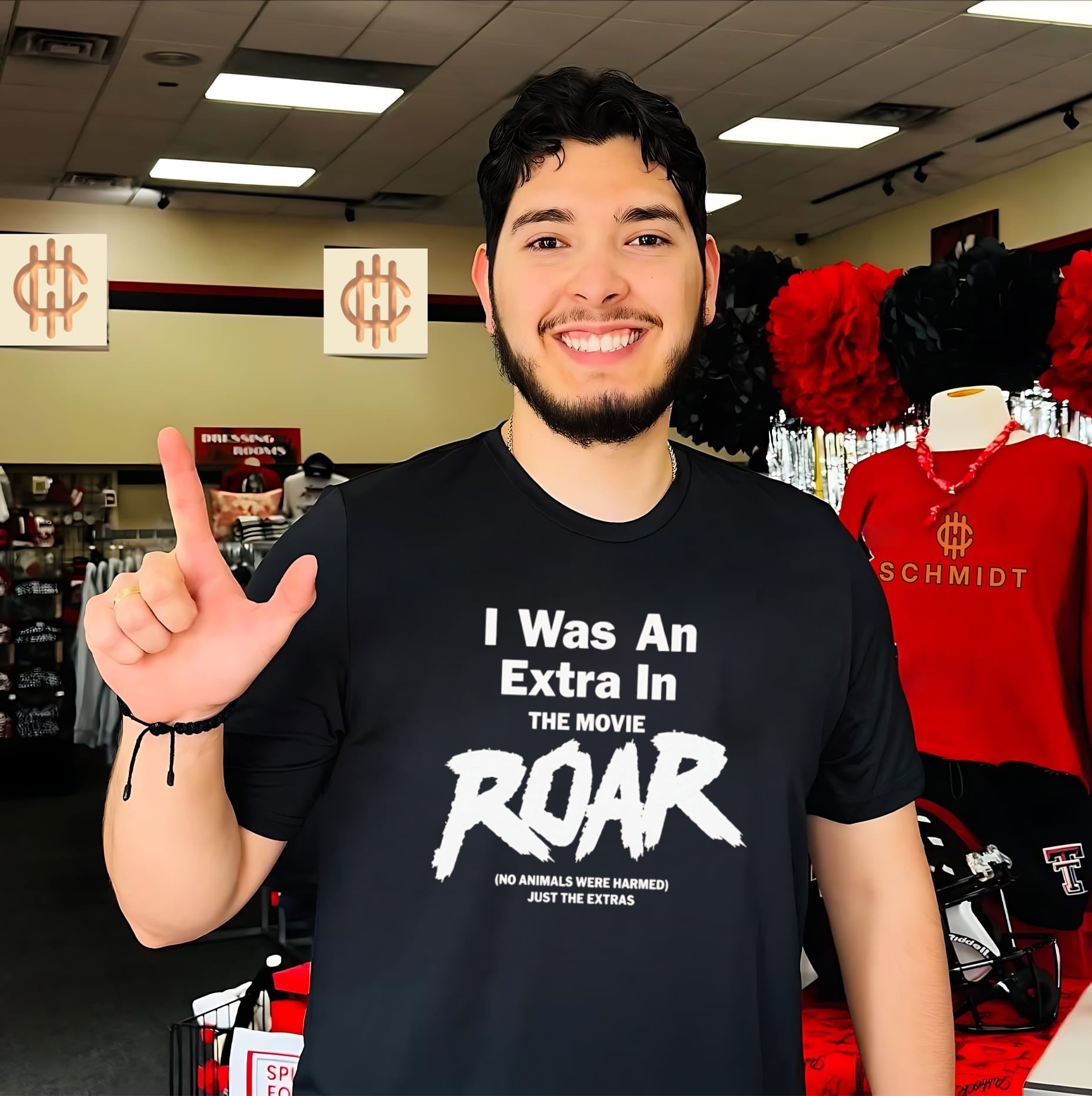 I Was an Extra in the Movie Roar No Animals Were Harmed shirt