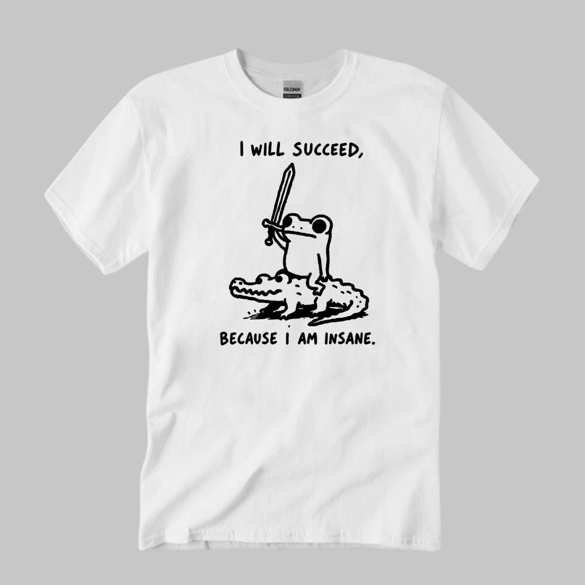 I Will Succeed Because I Am Insane Shirt