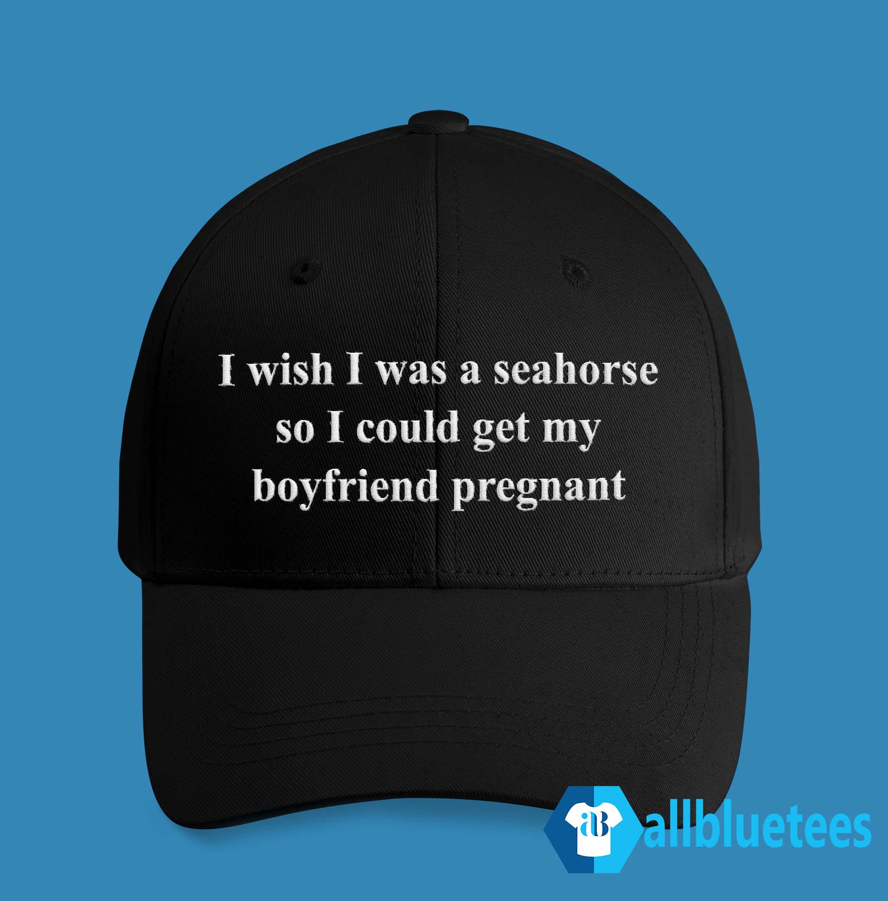 I Wish I Was A Seahorse So I Could Get My Boyfriend Pregnant Hat