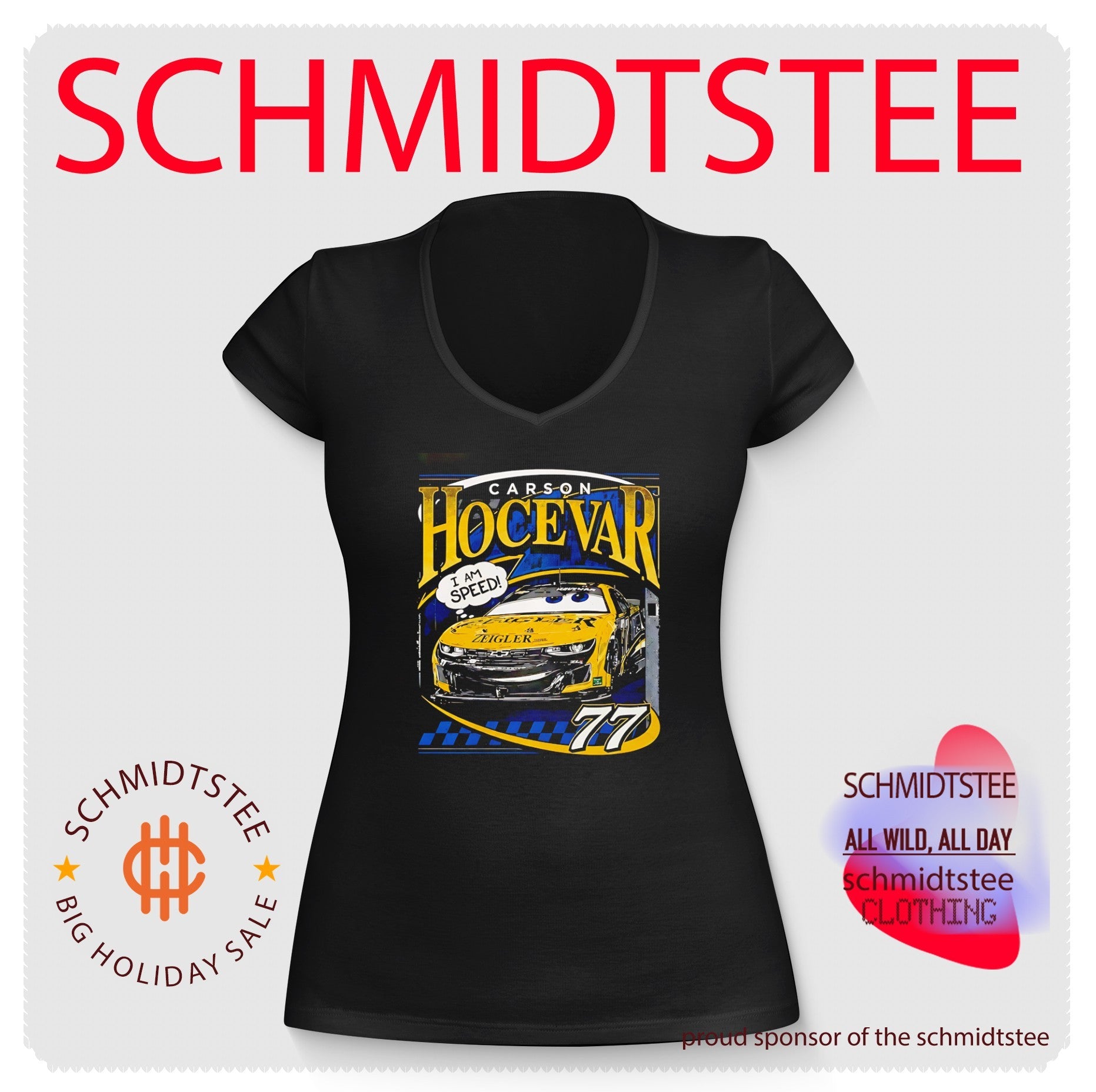 I am Speed Carson Hocevar from Cars shirt