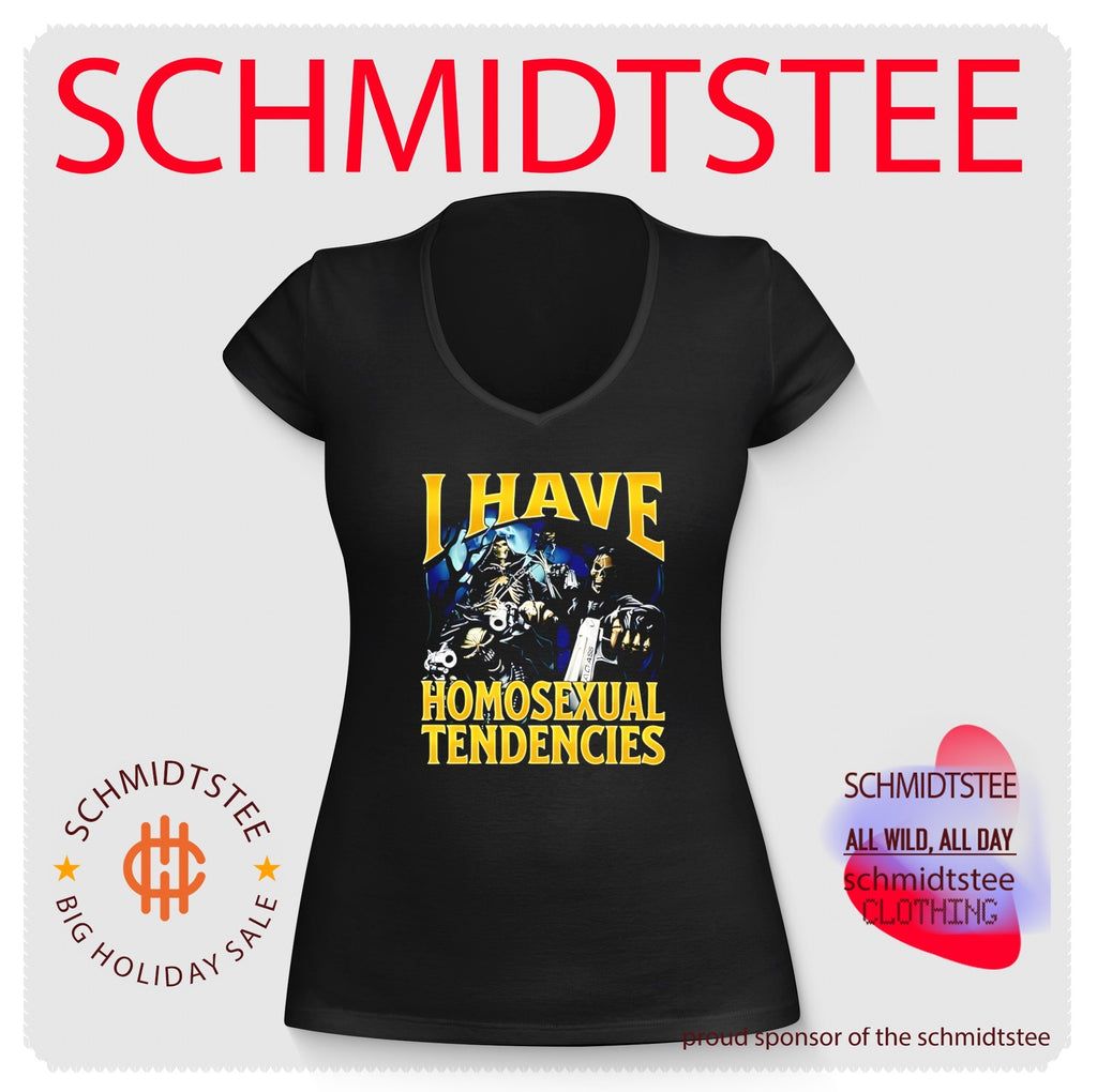 I have homosexual tendencies hard skeleton shirt