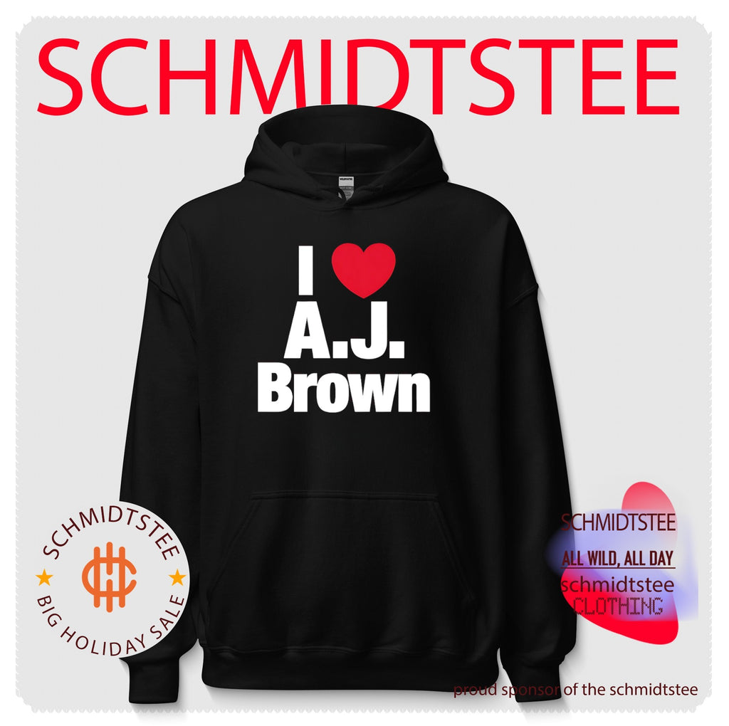 I love A. J. Brown New England Patriots heart shirt