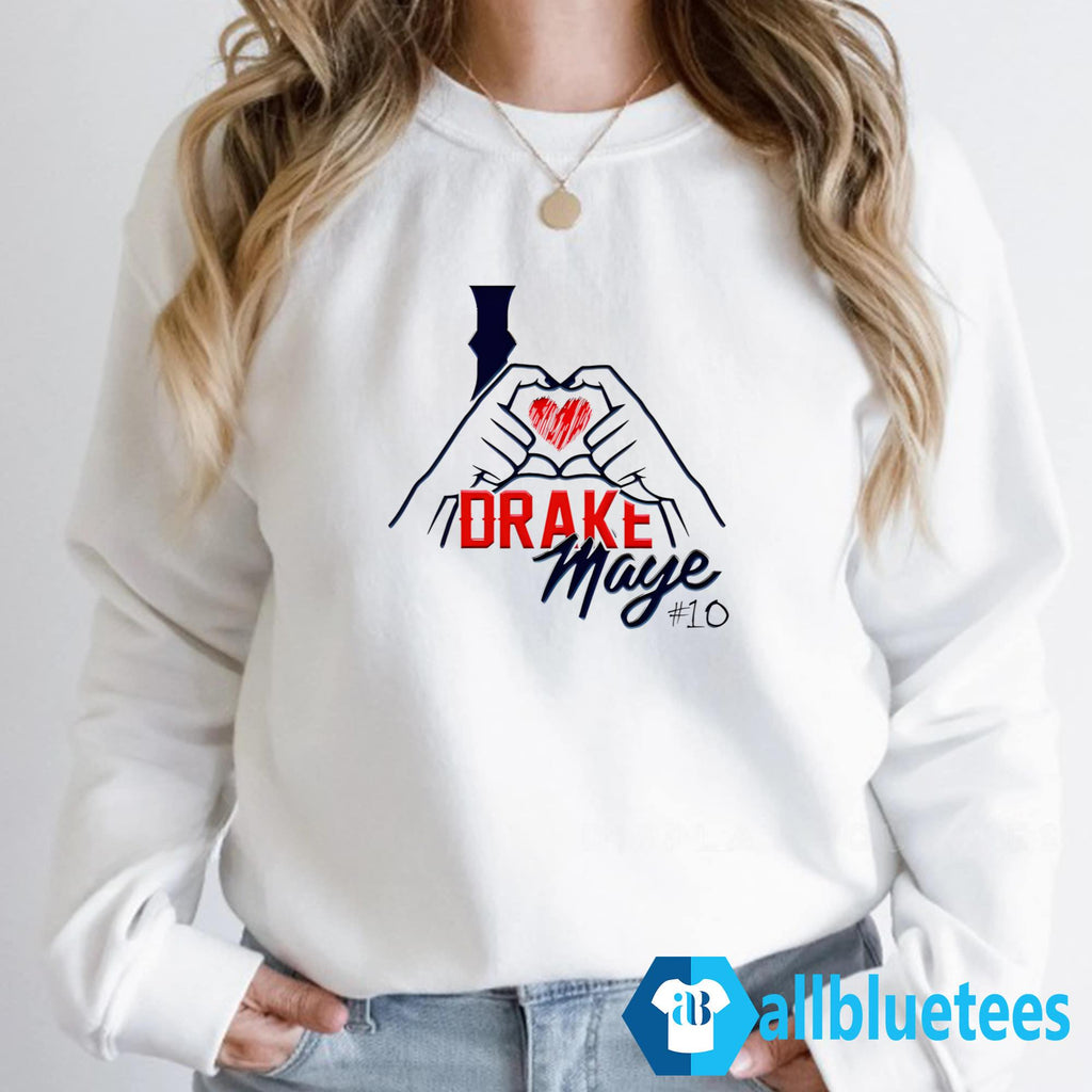 I Love Drake Maye 10 Shirt