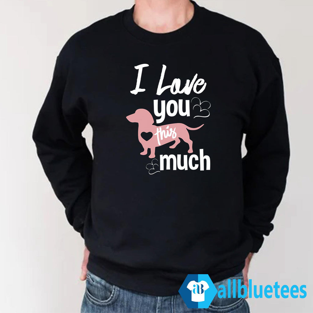 I Love You This Much Hoodie