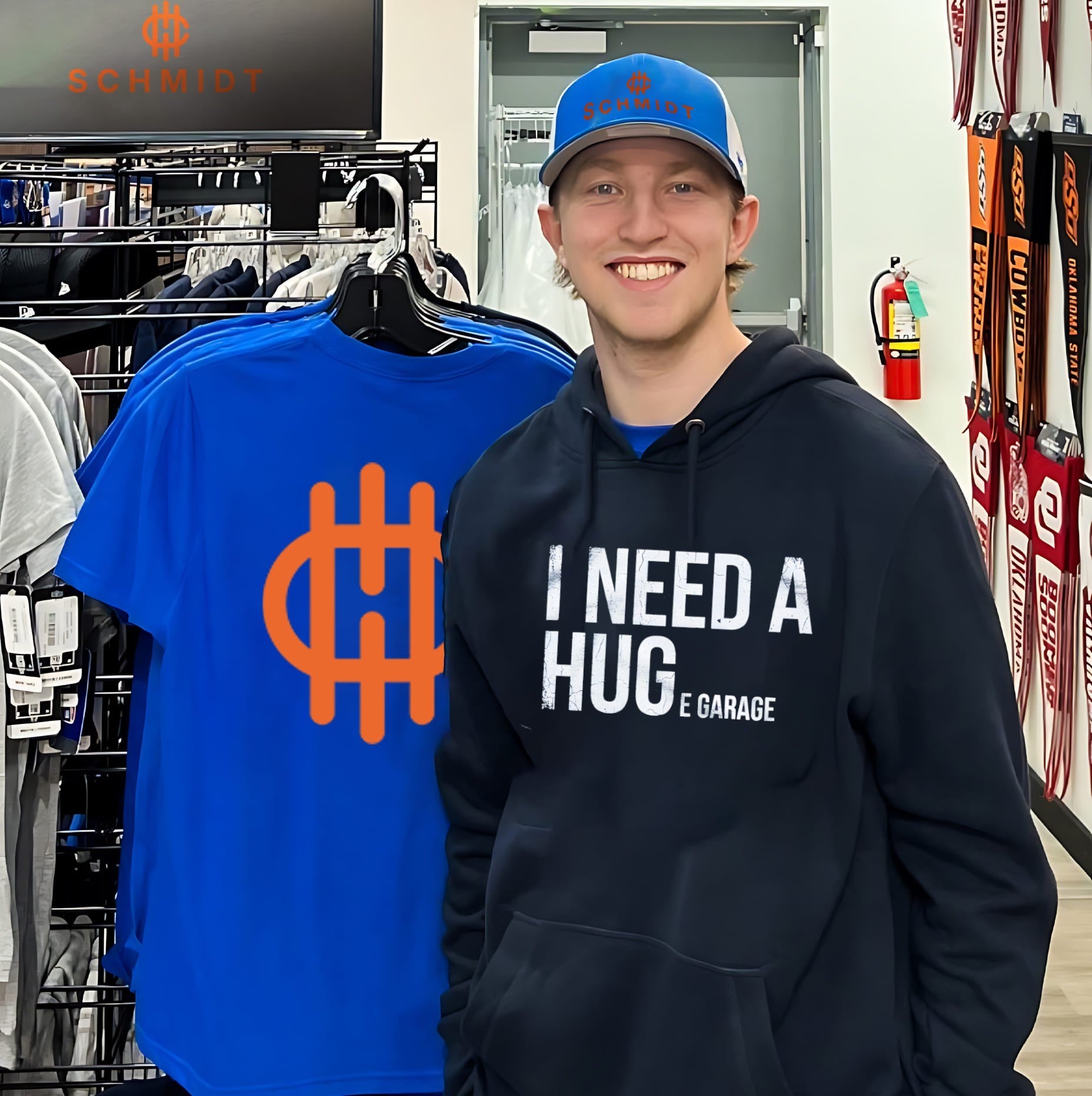 I need a huge garage shirt