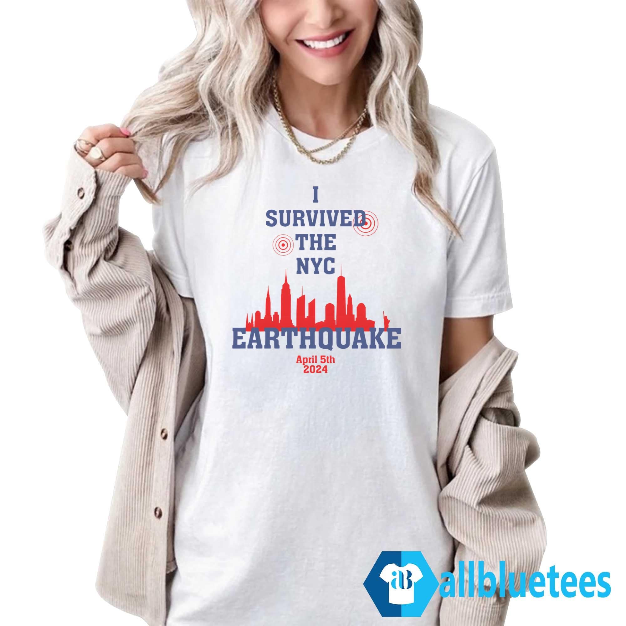 I Survived The NYC Earthquake Shirt