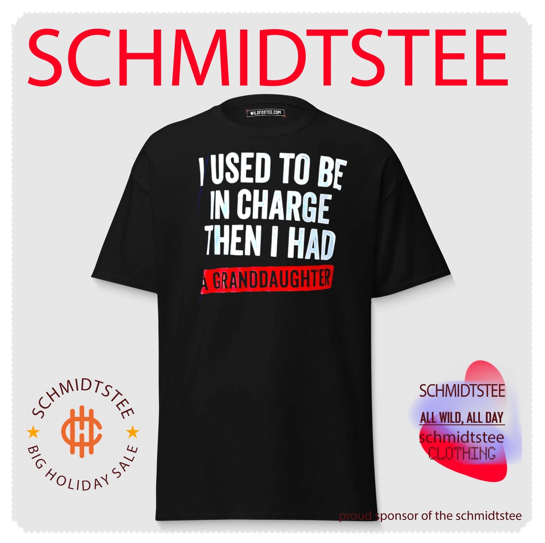 I used to be in charge then I had a granddaughter shirt