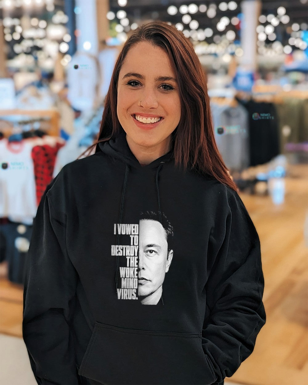I vowed to destroy the woke mind virus Elon Musk shirt