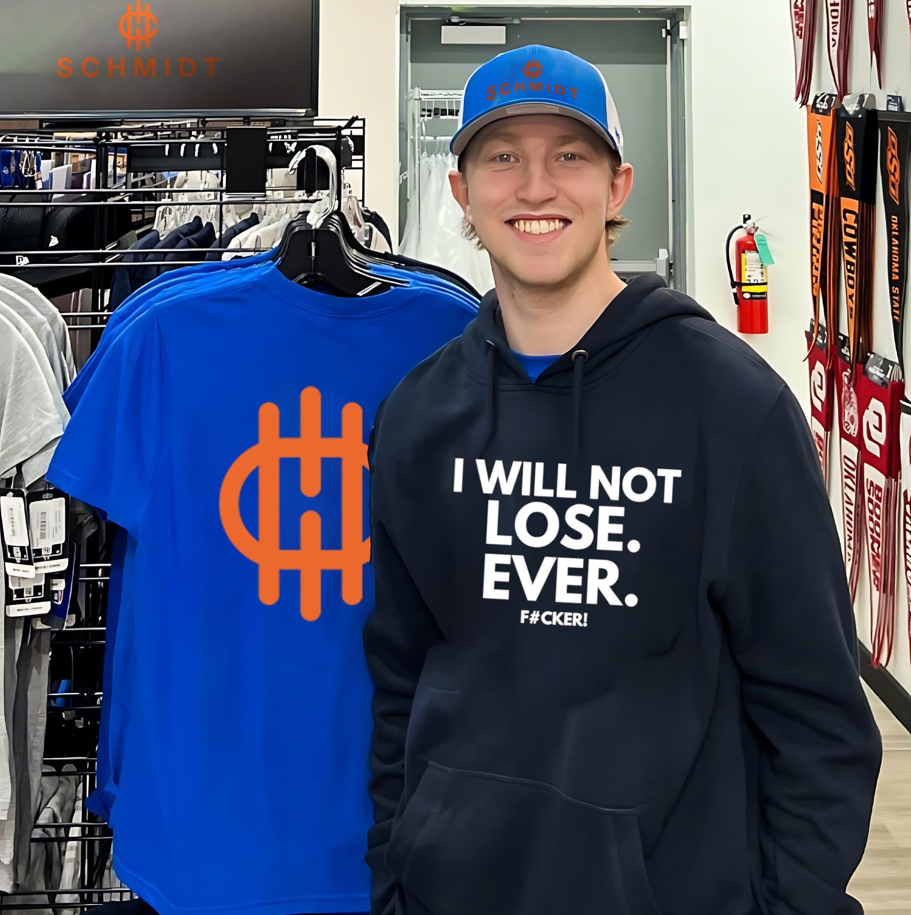 I will not lose ever fucker shirt