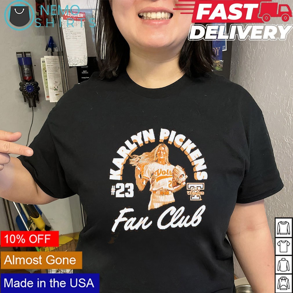 Karlyn Pickens fan club Tennessee Lady Vols shirt