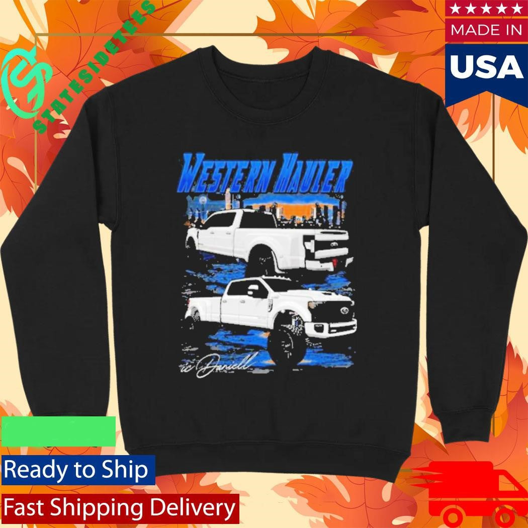 Icdaniell Ford F350 Dually Western Hauler Shirt