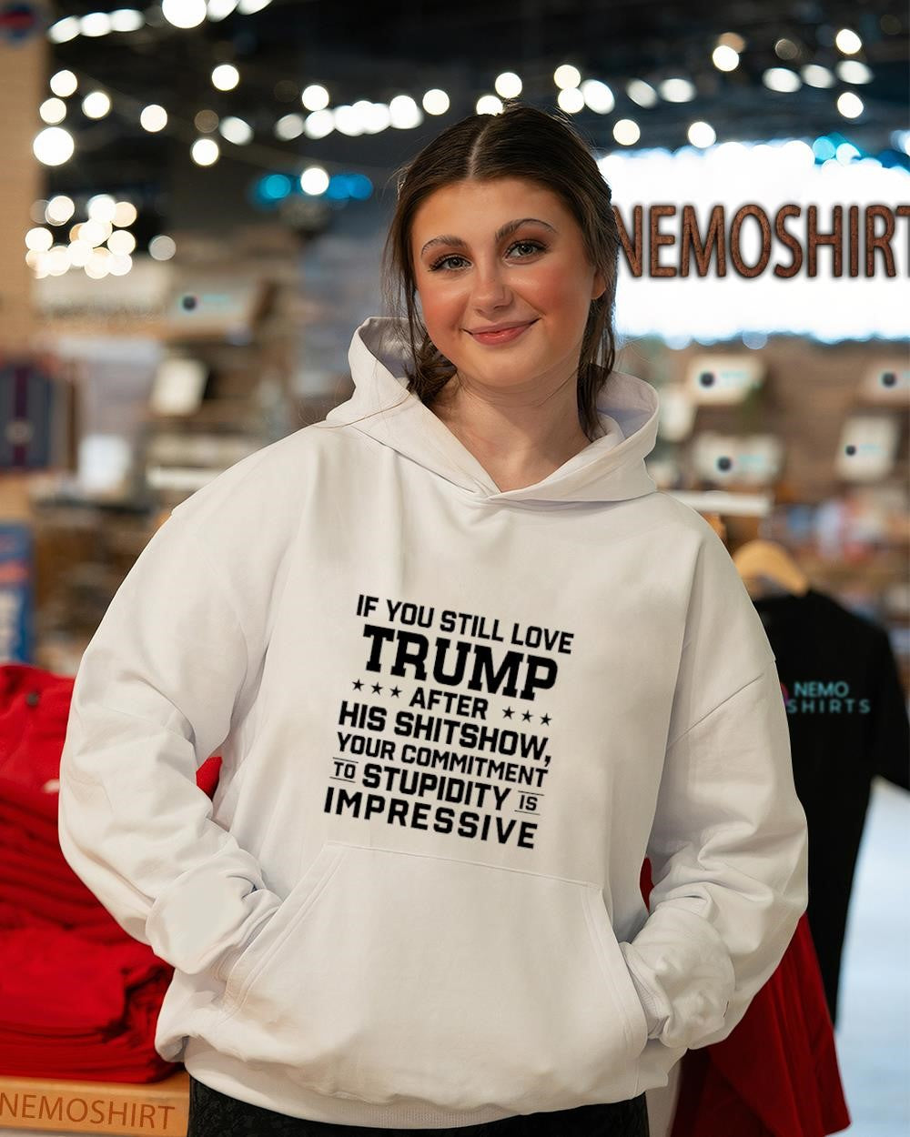 If you still love Trump after his shitshow your commitment to stupidity is impressive shirt