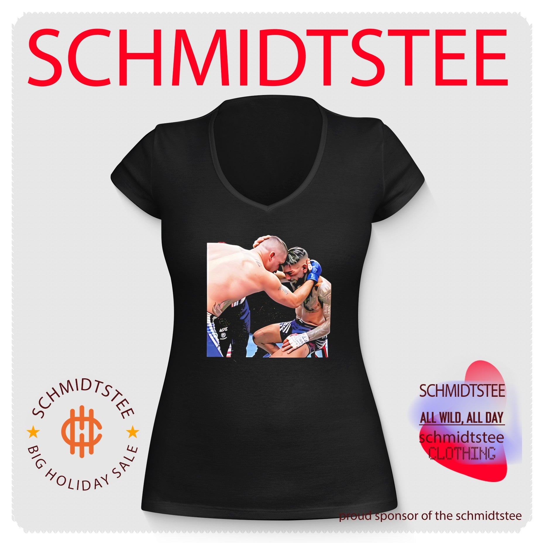Ilia Topuria and Justin Gaethje 2026 moment shirt