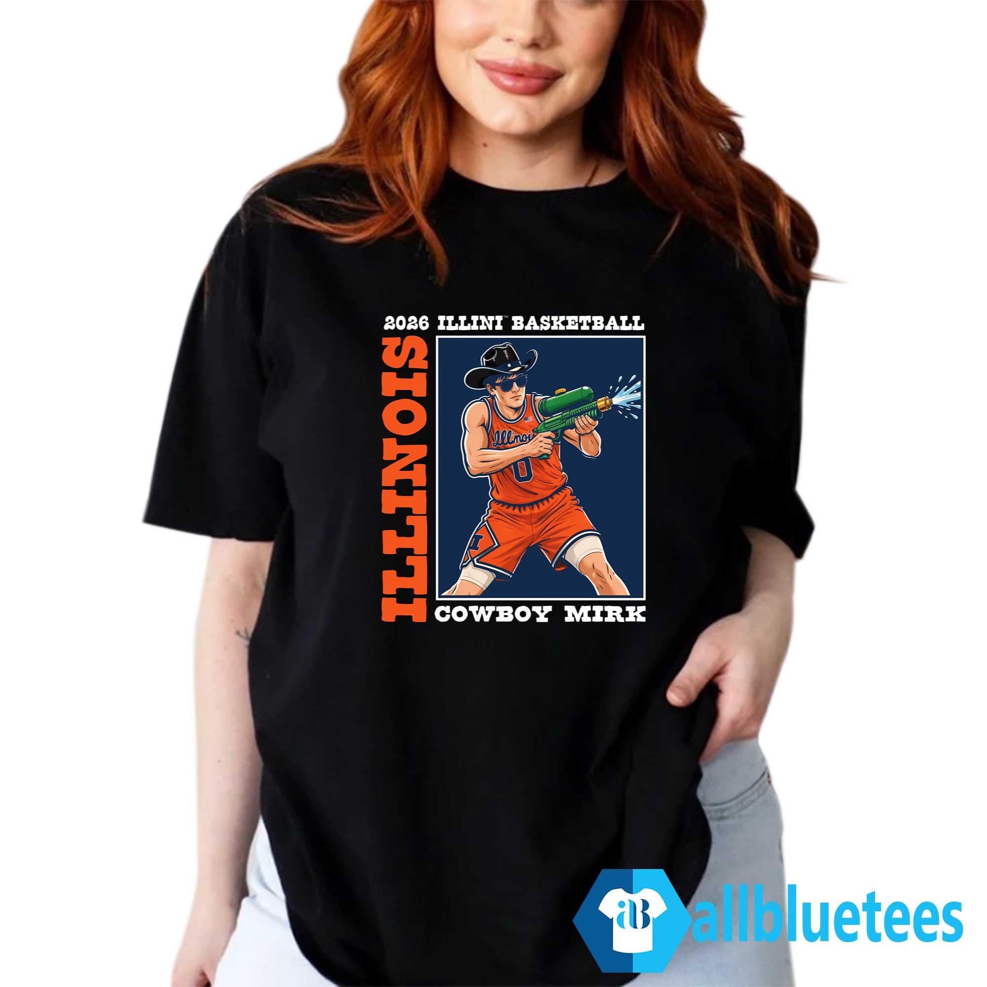 Illini Cowboy Mirk David Mirkovic Shirt