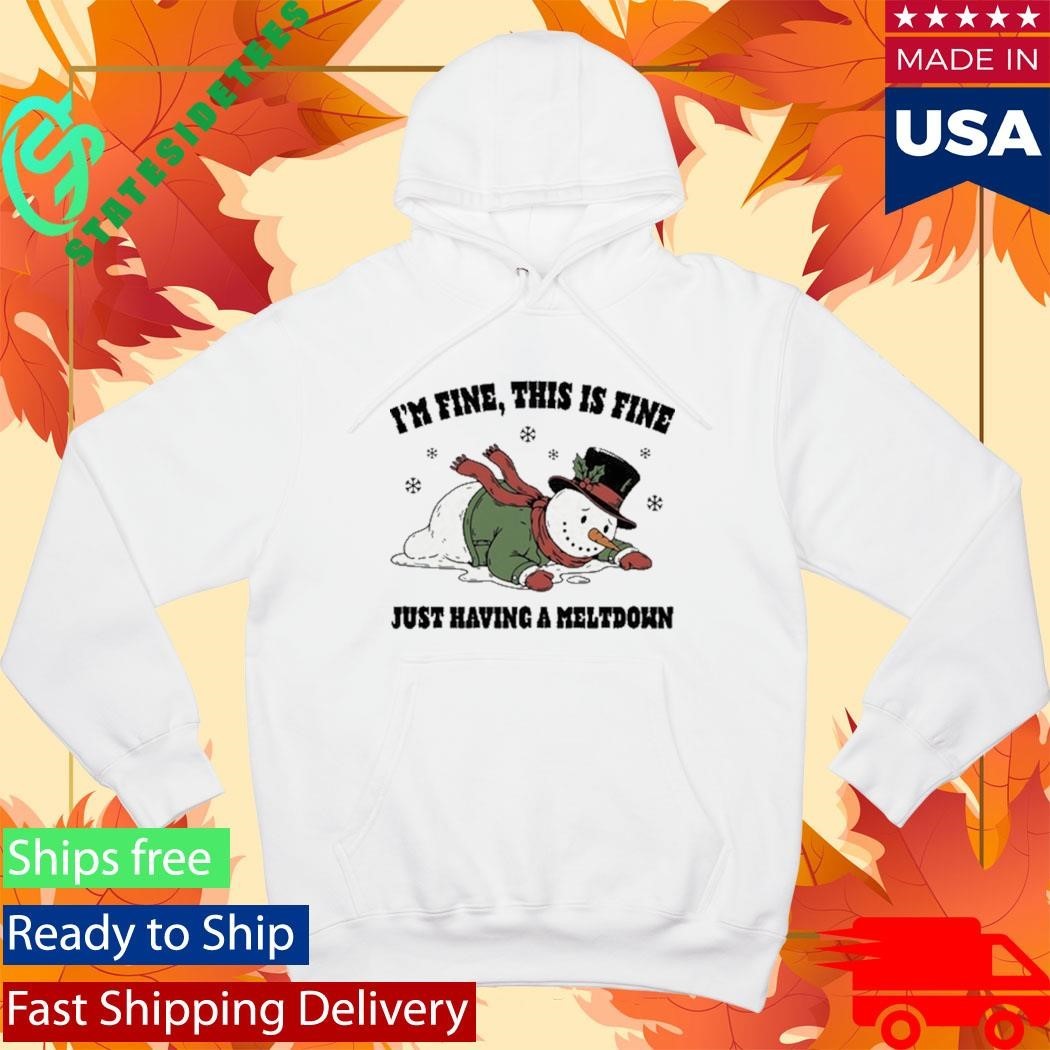 I’m Fine This Is Fine Just Having A Meltdown Shirt