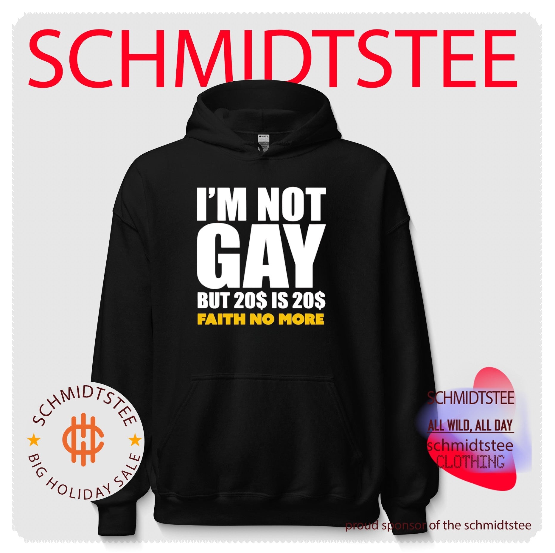 I’m Not Gay but 20$ Is 20$ Faith No More shirt