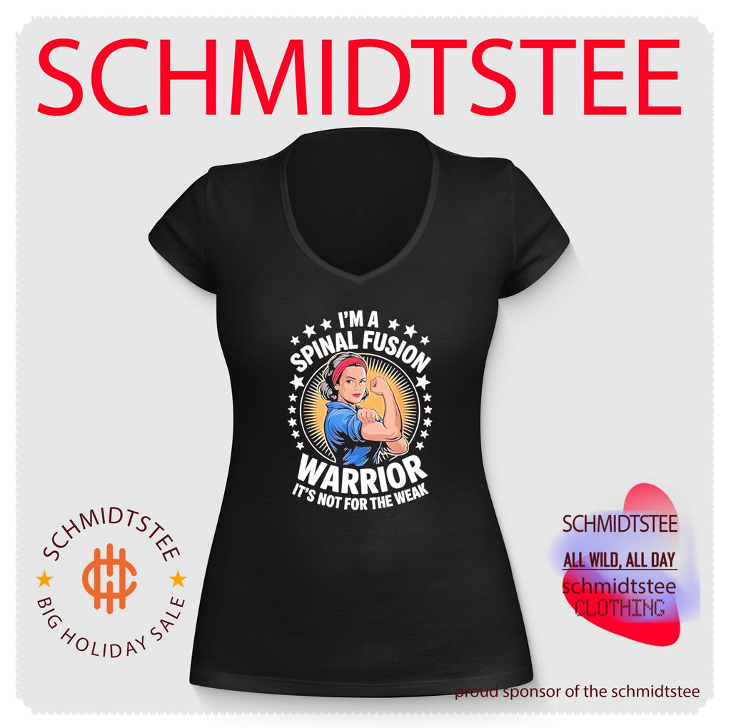I’m a spinal fusion warrior it’s not Rosie the Riveter style graphic shirt